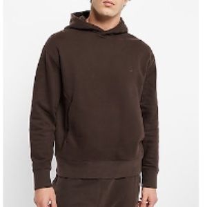 Express Suede Fleece Logo Hoodie